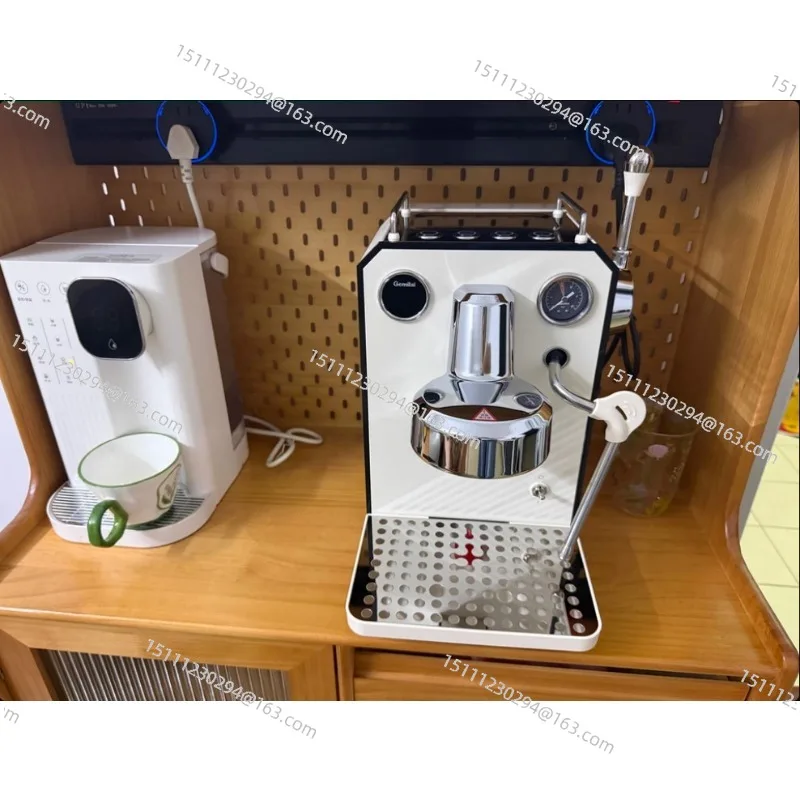 

Итальянская кофеварка для эспрессо, 15 бар, кофемолка, вспениватель молока для капучино, полуавтоматическая кофемашина для эспрессо