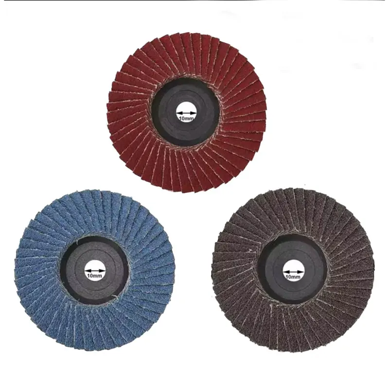 

75mm Flat Flap Discs 3 " Grinding Wheels Mini Angle Grinder Accessories Sanding Discs For Metal Wood Polishing 3pcs/Set