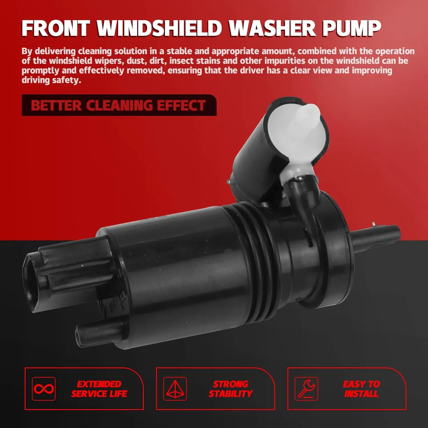 Windshield Washer Pump 2012-2019 For Benz A200 B200 GLA GLC GLK R350 GLE ML350 ML400 GL400 GL500 GLS GL63 AMG 2318660021