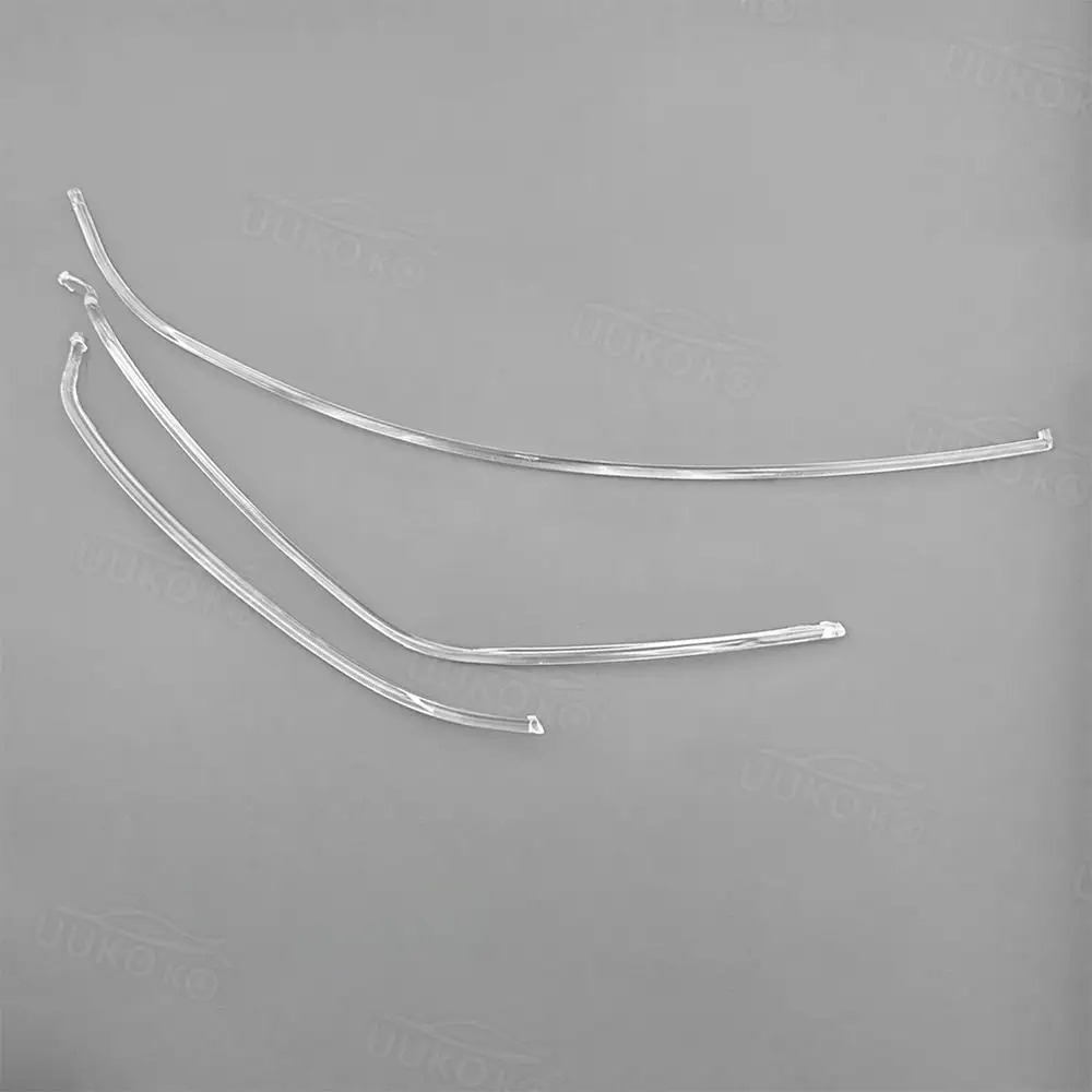 White light For Renault Megane 2015-2023 DRL Light Guide Plate Tube Car Headlight Daytime Running Light Angel Eye Chip Module