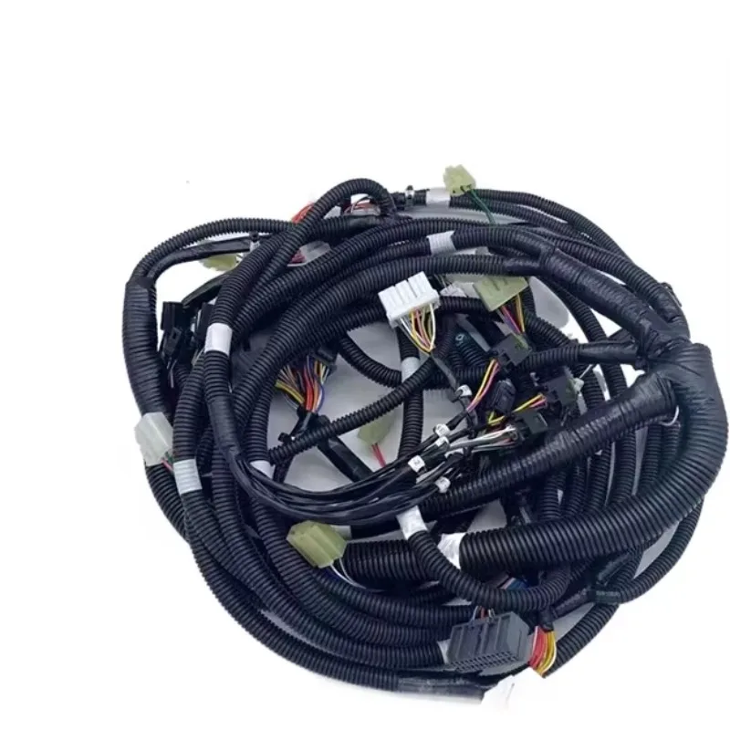 Customized High Waist Cat Excavator Wiring Harness Kobelco Inner Outer Fuel Injector Line Speed Plant Hydraulic Cab Wiring X&L