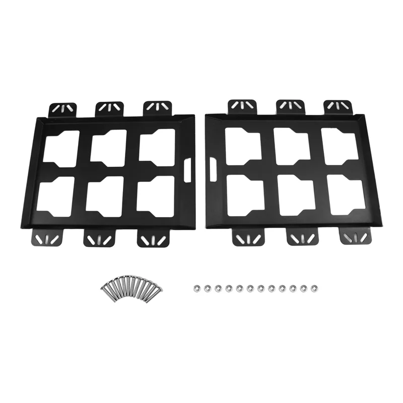 

A21R-Clear-Space 2 Pcs Tool Storage System Wall-Mounted Toolbox Holders For Clutter-Free Workshops