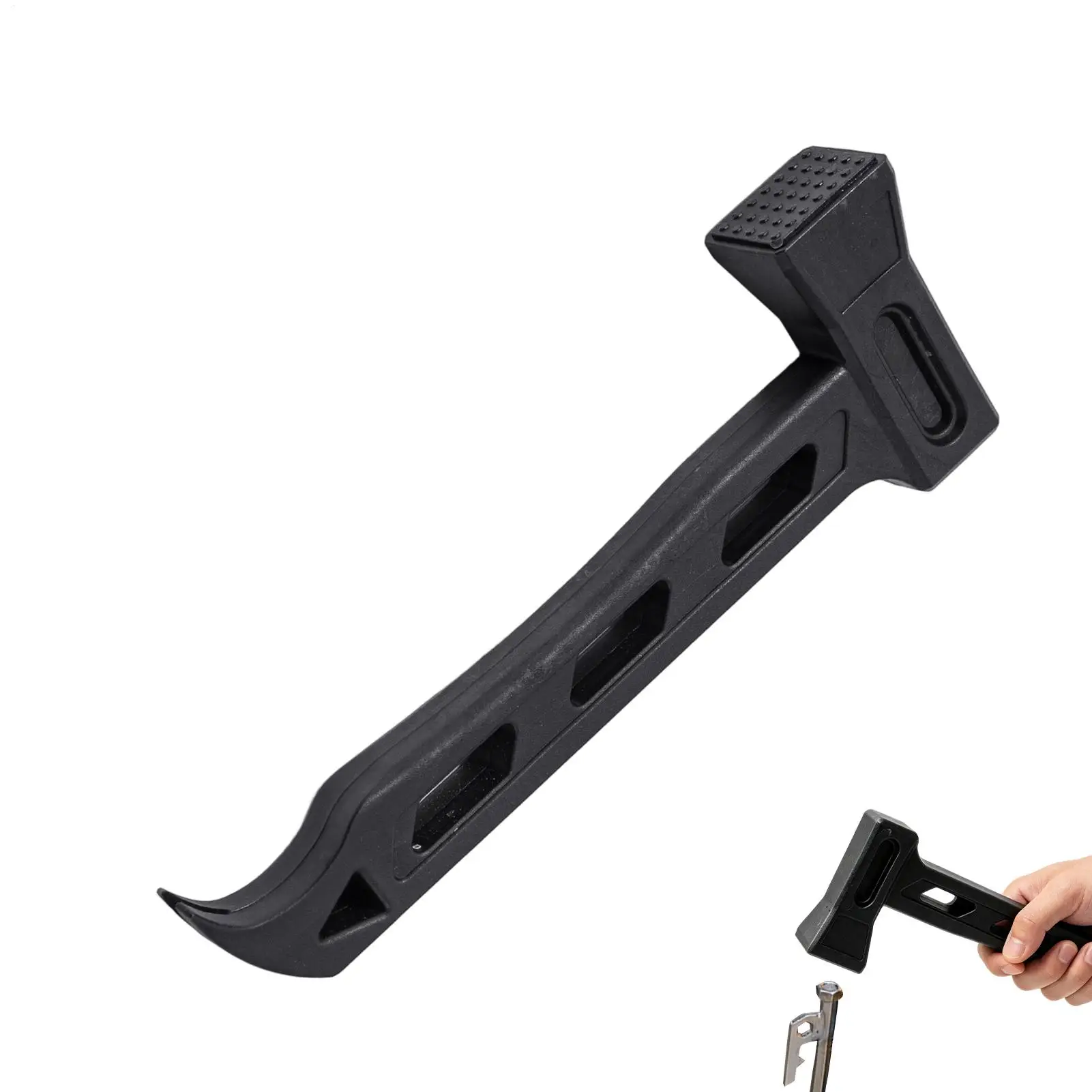 Camping Hammer Heavy-Duty High Strength Tent Stakes Camping Mallet for Hiking Backpacking Adventure Beachside Adults Men