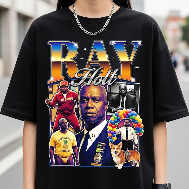 Captain Ray Holt Graphic Tee - Brooklyn 99 Merchandise, Unisex Fit