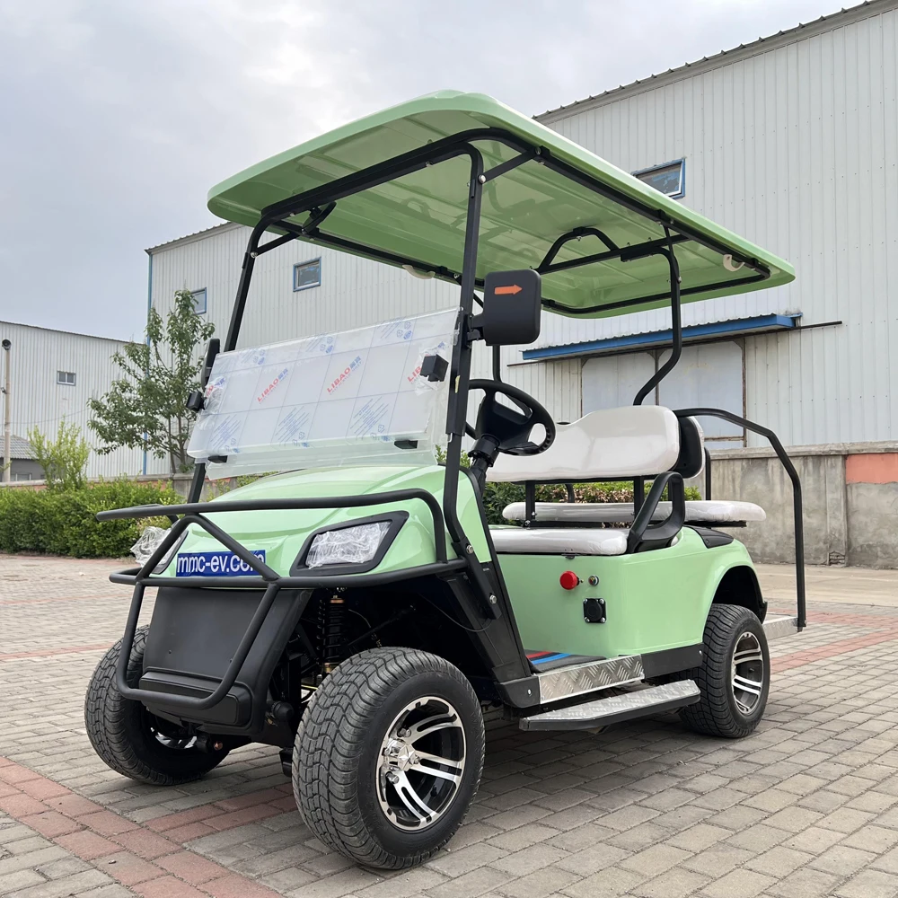 

Factory price 4 6 Seater Electric Hunting Golf Cart Beach Buggy With Folding Rear Seats for sale