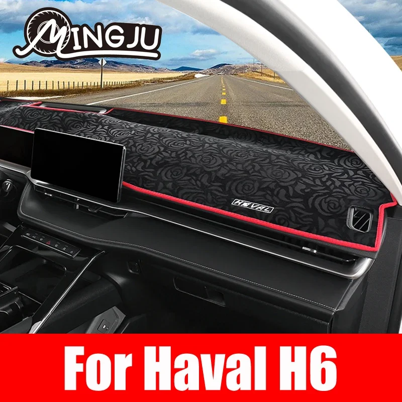 Central Control Sunscreen Heat Insulation And Light Proof Pad Anti Skid Dustproof And Breathable New For Haval H6 2021 2022 3th