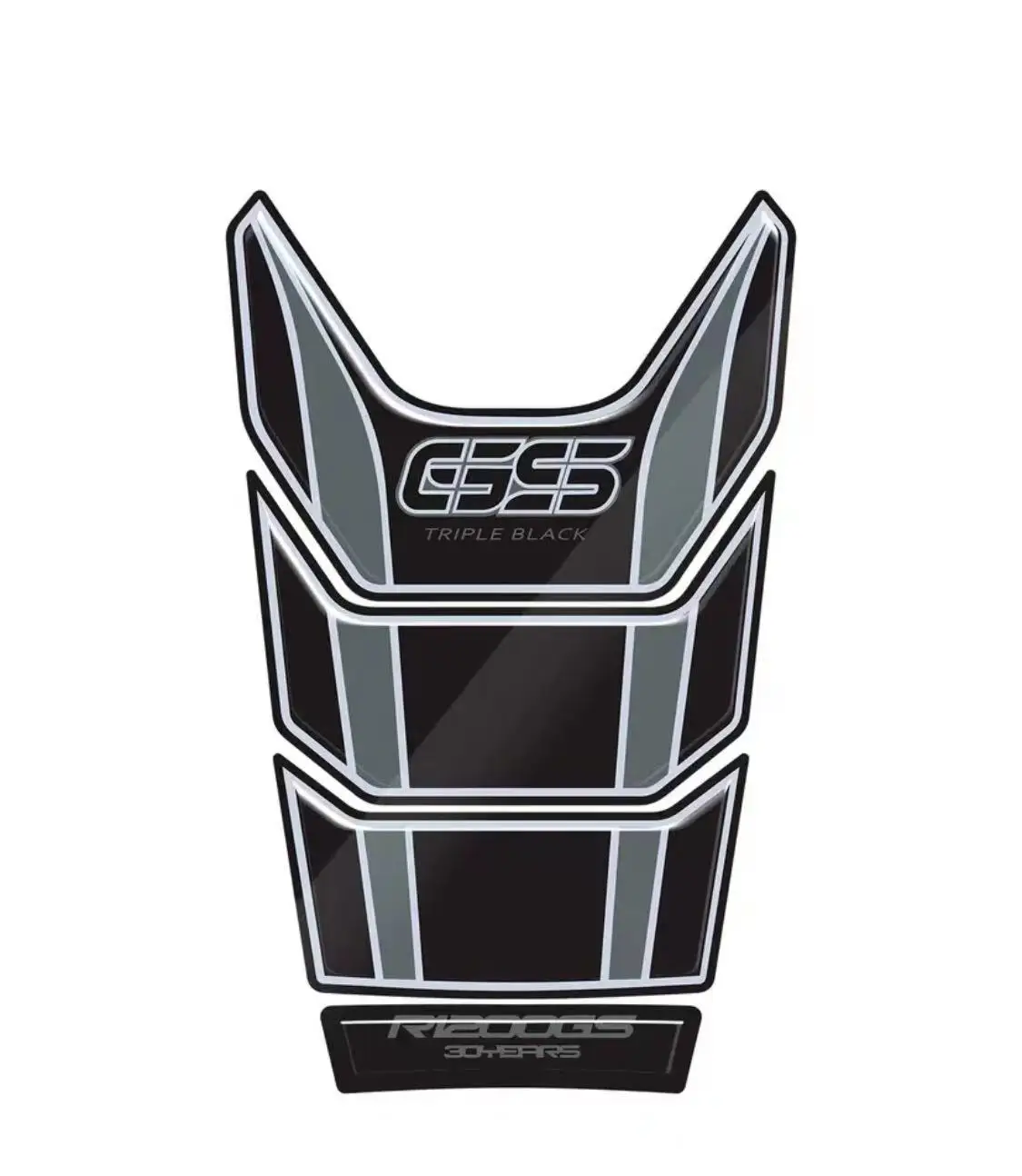 For R1200GS Triple Black 2008-2012 2009 2010 2011 3D Motorcycle Tank pad Protector