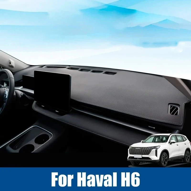 

For Haval H6 4th Gen 2025 2026 Car Dashboard Cover Mat Sun Shade Pad Instrument Panel Carpet Anti-UV Protective Accessories