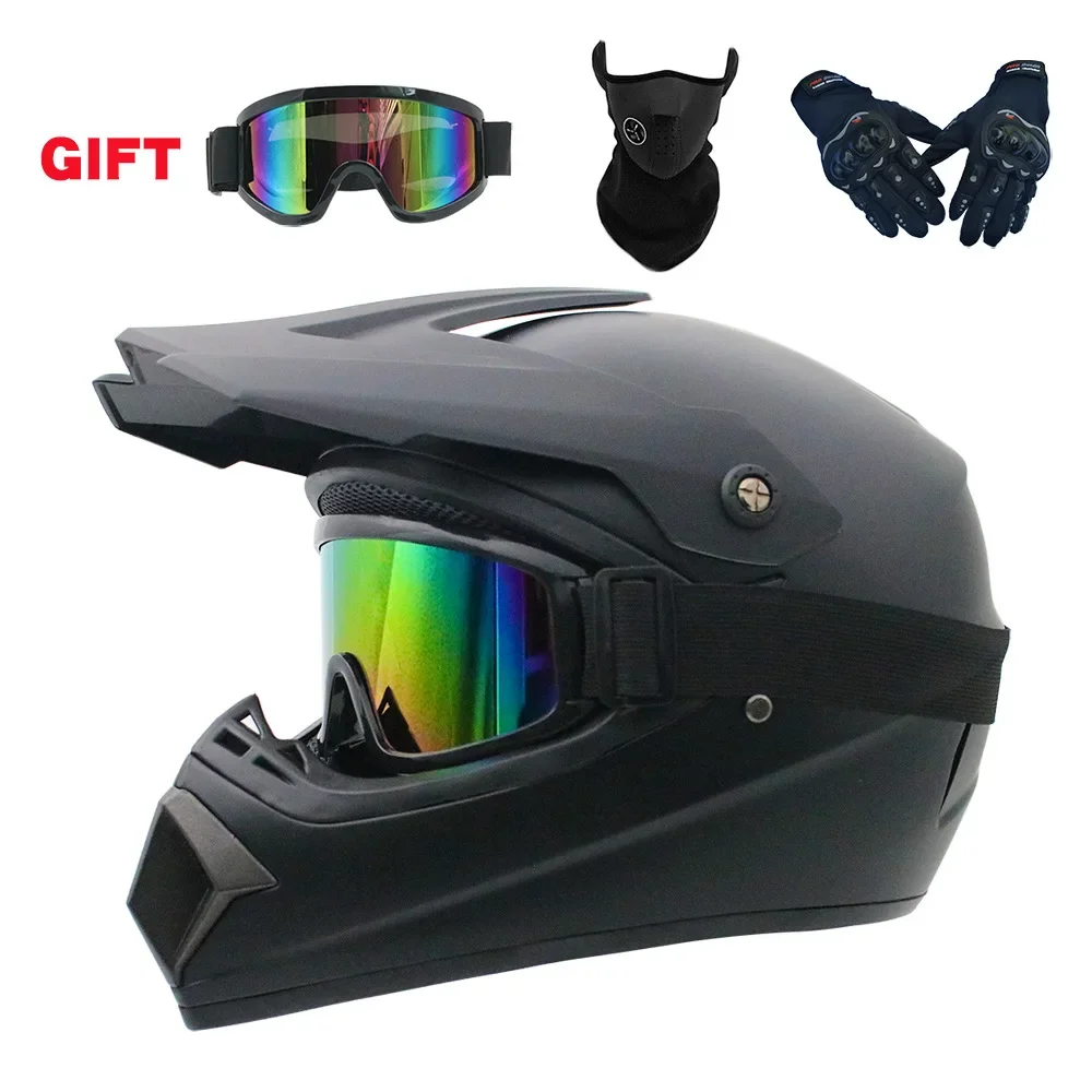 Volledige Gezicht Motorhelm Off-road Motor Gratis Verzending Stuur 3 Geschenken Downhill AM DH Cross Capacete Motocross Casco helmen