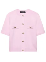 HXAO Cardigan Woman Knitwear Button Ladies Short Sleeve Knit Bolero Women's Tricot Top Summer Outerwear Crop Cardigan Top Female - Image 6