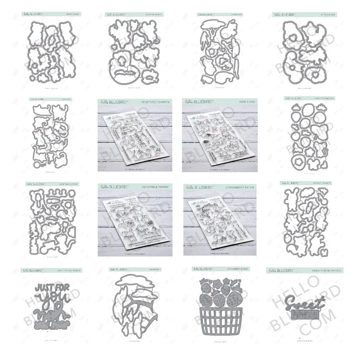 New Jungle King Bloomin Happy Arrival Stamps or Metal Cutting Dies Sets for DIY Craft Making Greeting Card Scrapbooking