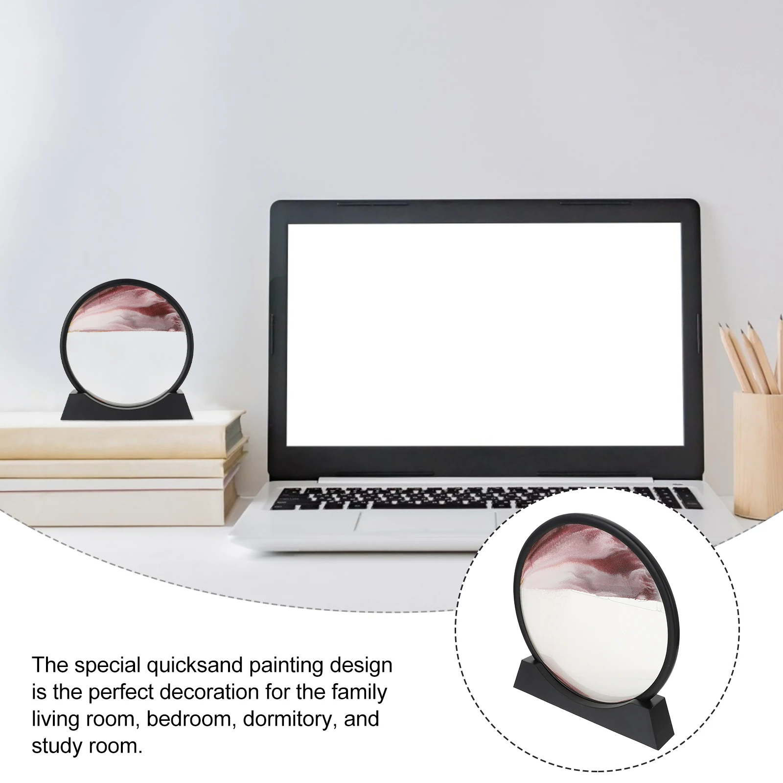 Quicksand Painting Ornaments Decor Adornment Decoration Christmas Decorations Decorative