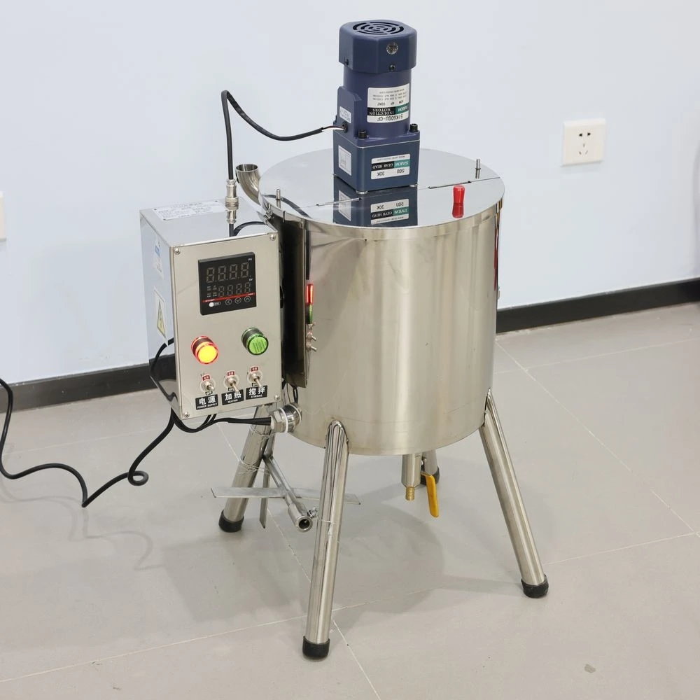 15L Commercial Lipstick Filling Machine Handmade Soap Plaster Filling Machine Wax Heating Stirring Pot