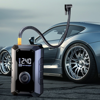 120W Handheld Air Compressor Wireless Inflatable Pump Portable Air Pump Tire Inflator Digital for Car Bicycle Balls