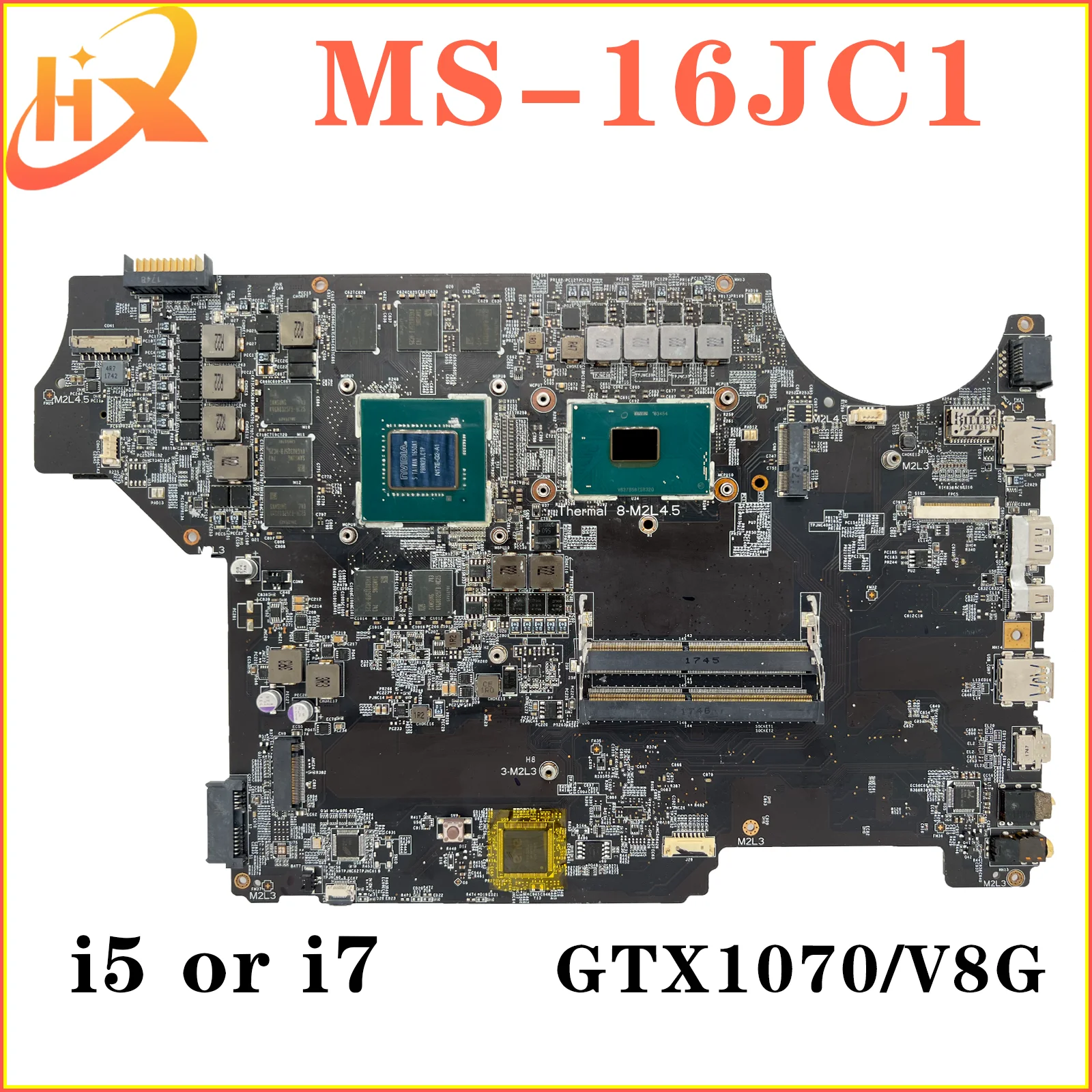 Płyta główna do laptopa MSI MS-16JC1 MS-16JC i5 i7 7. generacji GTX1070-V8G