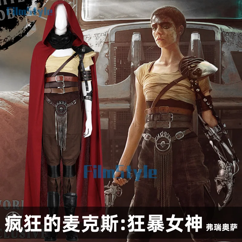 New Mad Max Saga Furiosa Cosplay Costume Female Imperator Furiosa Outfit Full Set and Individual Items Are Sold Custom Size