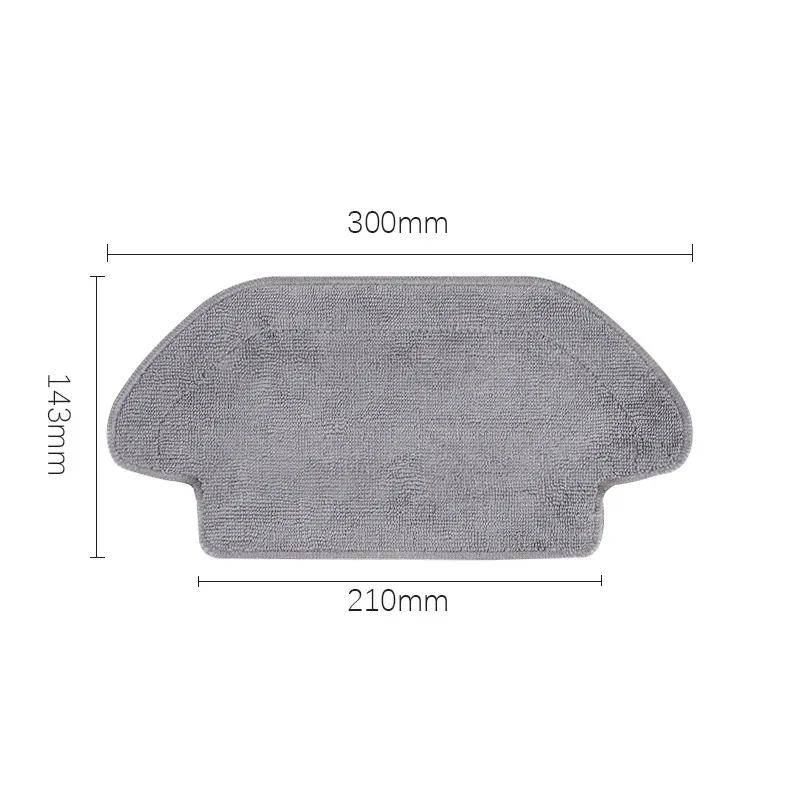 For  XiaoMi Mijia  S10 S12 B106GL/3C B106CN  STYJ02YM Viomi V2 PRO Robot Vacuum Mop Cloth, Wet-Dry Mop Replacement parts