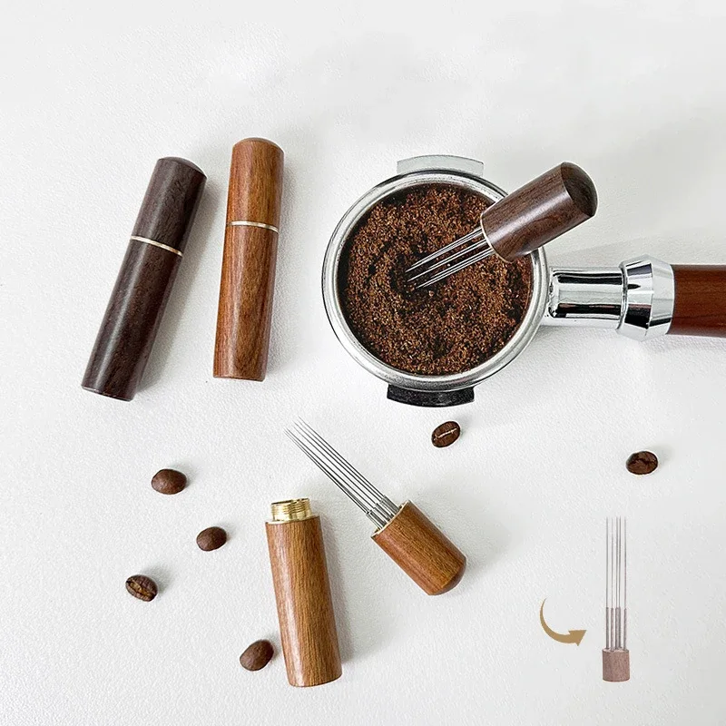 Coffee Stirring Needle WDT Tool Espresso Distribution Needle Portable Coffee Needle Distributor Barista Coffee Accessories ﻿