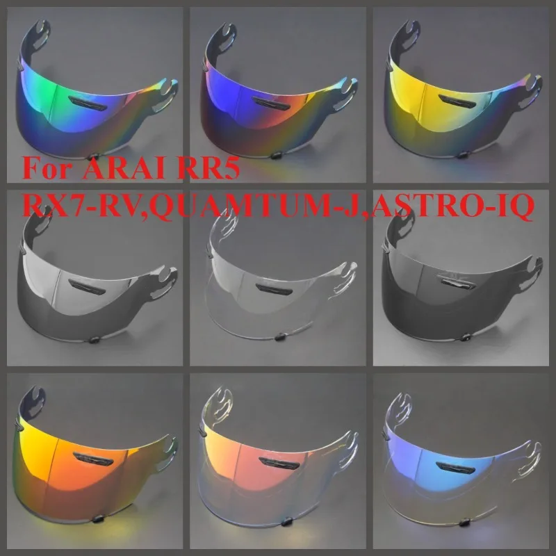 Visor For ARAI RR5 RX7-RV,QUAMTUM-J,ASTRO-IQ Helmet Lens Anti Fog High Impact Protection UV Cut Durable High Strength
