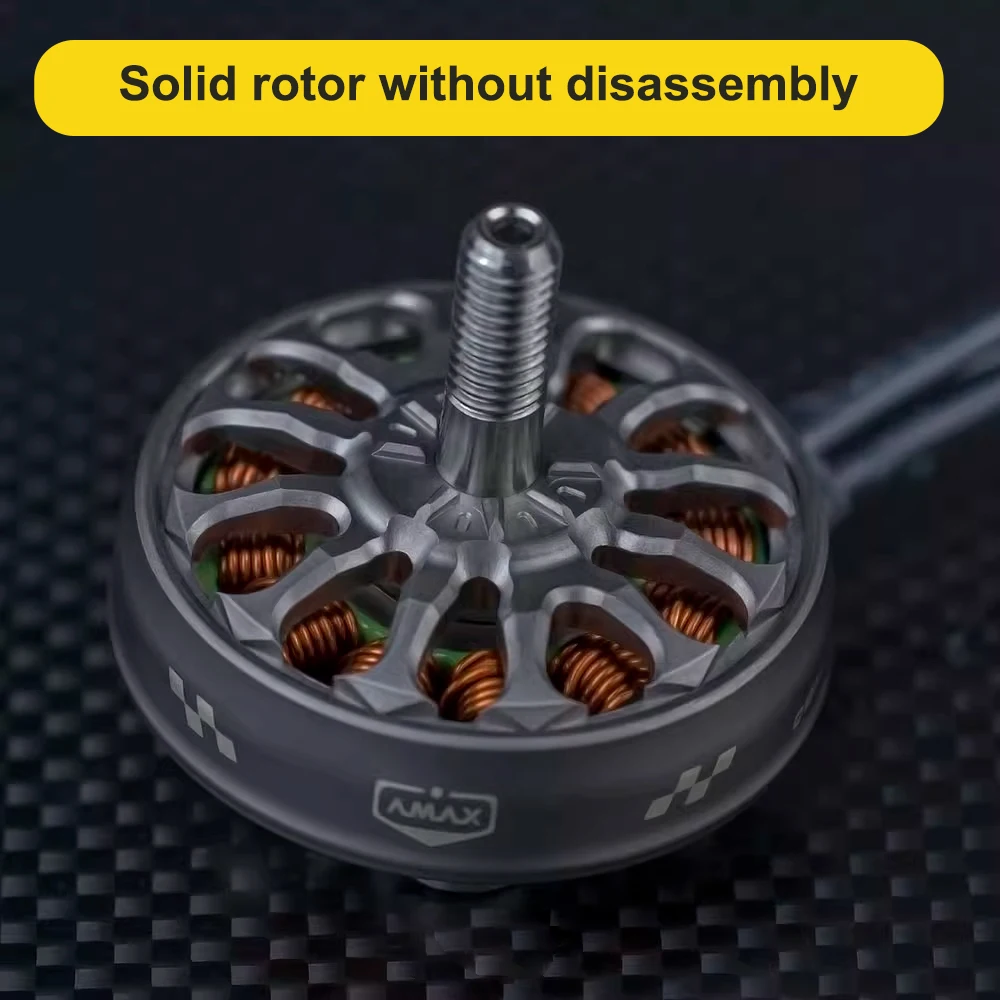 AMAX 2808 المنافسة فرش السيارات 3-6S Φ5mm FPV RC الطائرة بدون طيار نموذج طائرة رباعية حرة طويلة المدى 350 450 750 1250 1400 1600KV #2