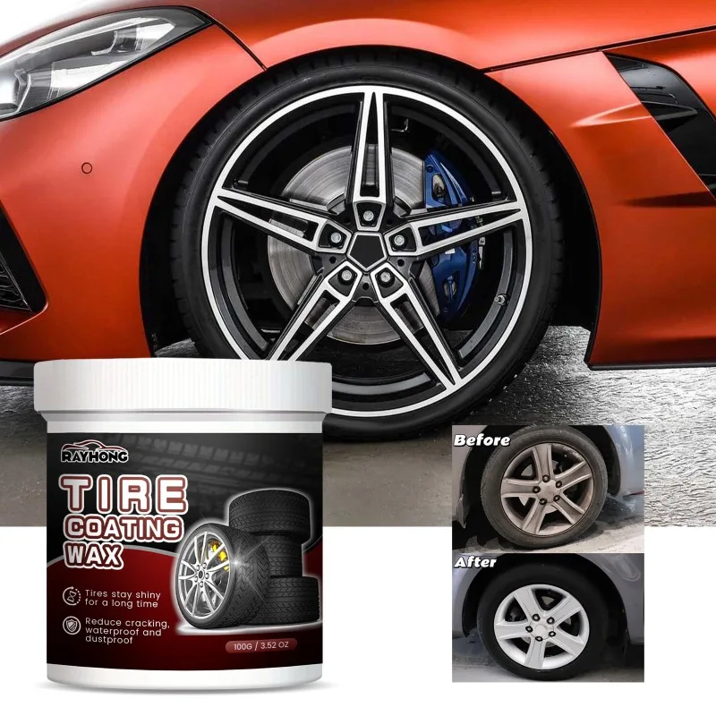 

1PC 2PC Various Styles of Car Wheel Cleaning Coatings Car Details Ring Cleaning Rust Removal Cleaning Agents Brightening Tire