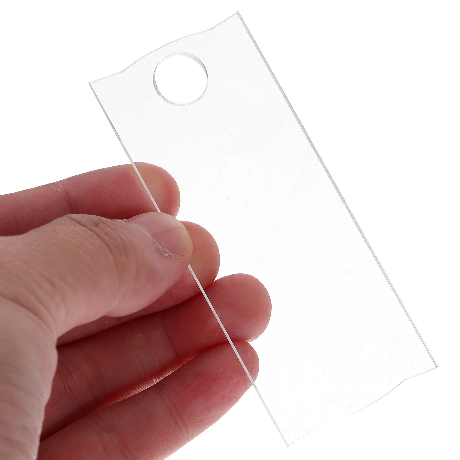 

5pcs Blank Name Badges For Tumbler Cup Acrylic Sublimation Blanks Durable Name Tags For School Office Hotel Staff Use Office