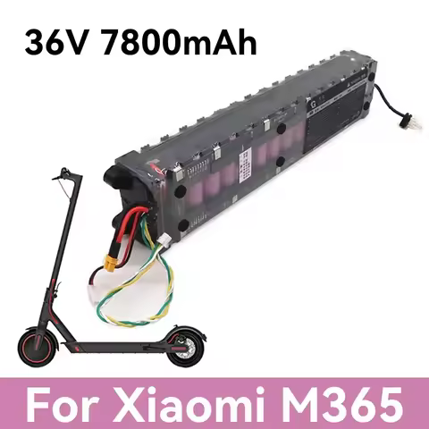 MiJia 10S3P 36V 7.8Ah M356 Electric Scooter Battery Pack M365 Battery 18650 Battery with Waterproof Bluetooth Communication