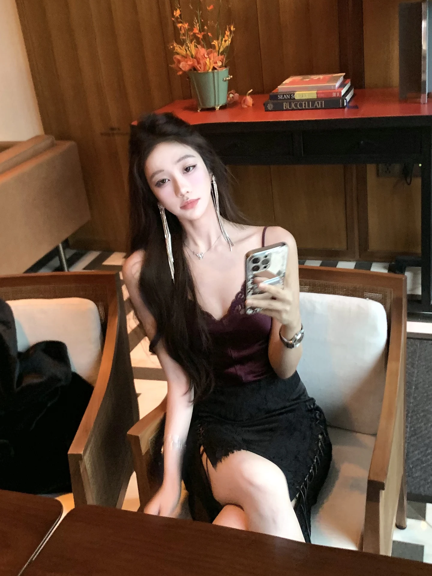 

Sexy Red Lace Strap Bodysuit Cisas Theme Women's Pure Desire Ceiling Color Vinyl Jumpsuit Inner Wear Casual Winter Faion