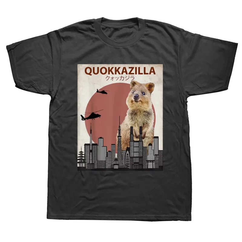 Funny Quokka Australia T Shirts Graphic Cotton Streetwear Short Sleeve Birthday Gifts Summer Style T-shirt Mens Clothing