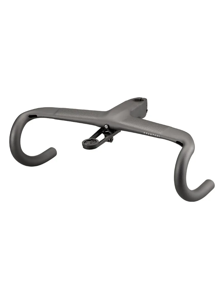 AliExpress ARC Road Bike Bent Handlebar Full Carbon 360-440mm -10° Integrated Cockpit Bars 28.6mm Racing Speed Internal Wiring Reduce Drop Bar