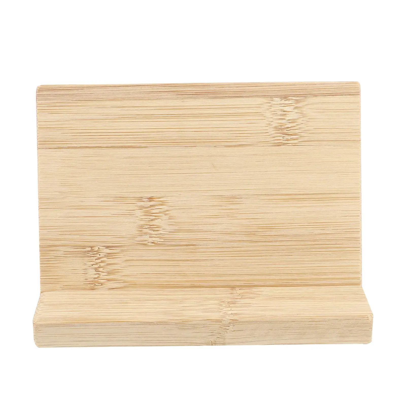 Bamboo Board Display Name Plate Plaque Desktop Blank Sign Office Identification