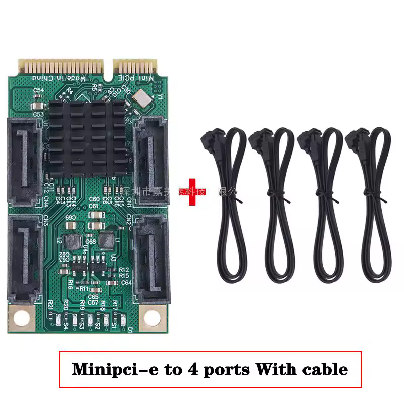 Mini PCI-E SATA3.0 확장 카드