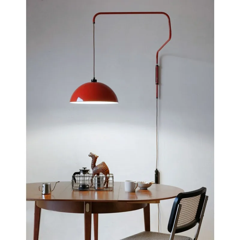 Nordic Creatieve Swing Arm Wandlamp Hoofdeinde Decor Keuken Opvouwbare Telescopische Hanglamp voor Woonkamer Slaapkamer Restaurant