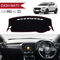 For MG ZS Car Dashboard Cover Avoid Light Pad Instrument Platform Cover Mat Carpet Accessories