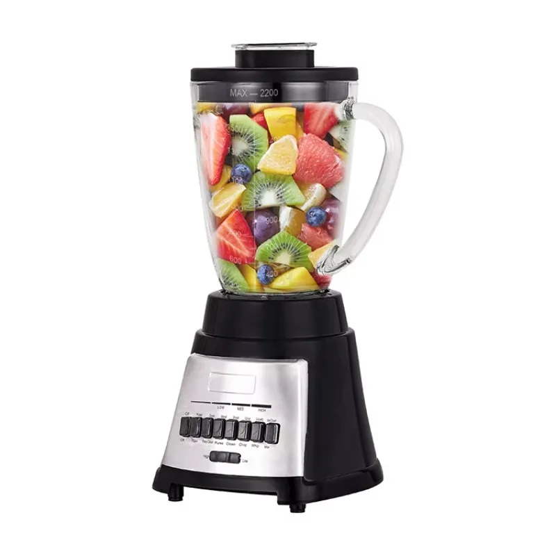 

Small kitchen appliances Multi-function mixer 12 speeds, with pulse punch, with led light