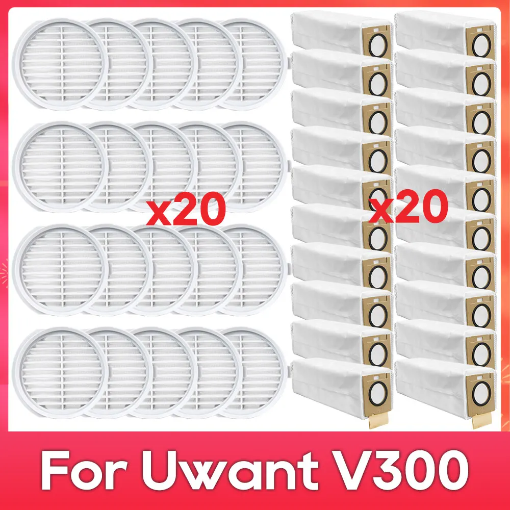 Fit For Uwant V300 Filter Dust Bag Vacuum Cleaner Parts Accessories