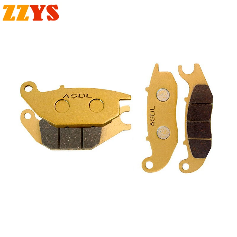 

125CC Motorcycle Front Rear Disc Brake Pads Set For HONDA CBR125 CBR125R 2004-2006 CBR 125 R 6 Bolt Front Disc Fixing 2007-2010