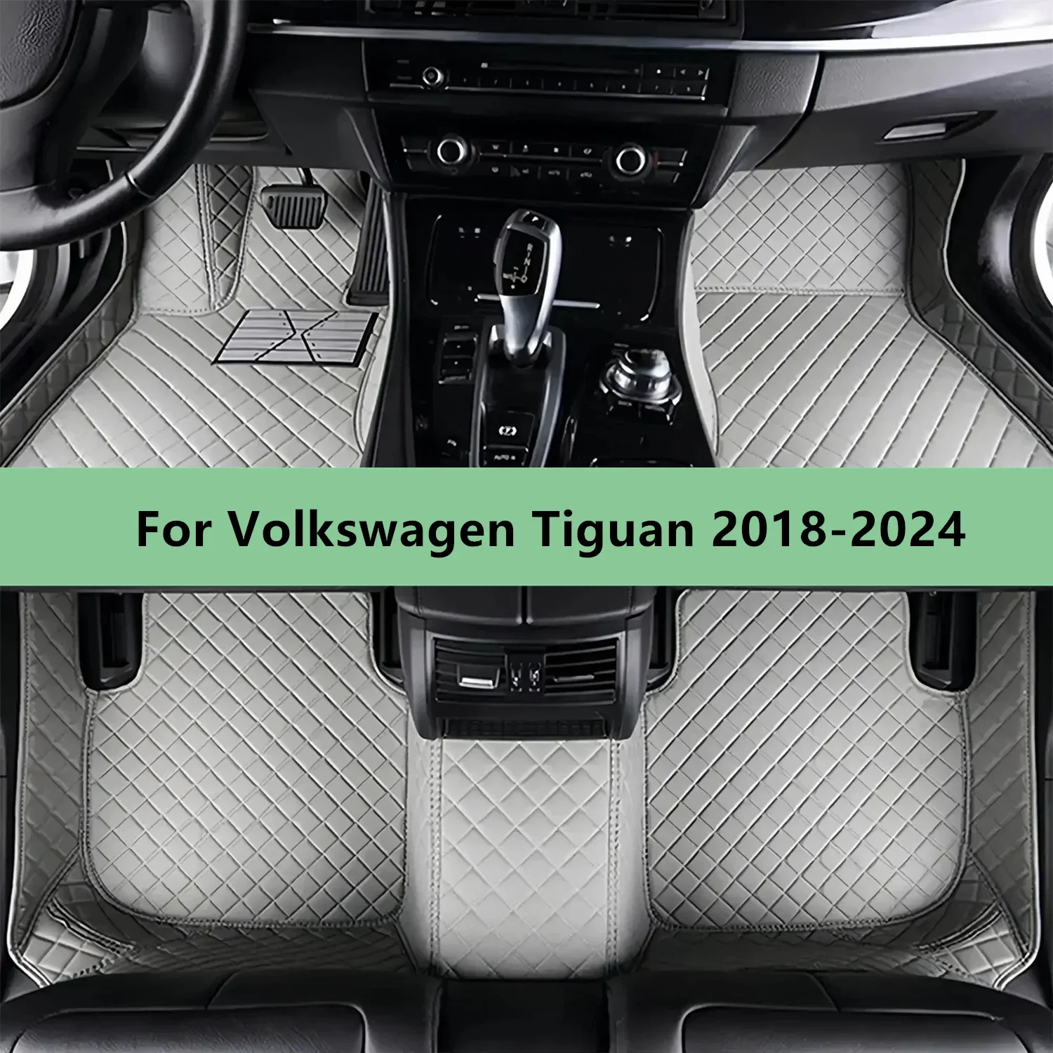 

Car Floor Mats For Volkswagen Tiguan 2018-2024 Floor Mats For Men Women Car Interior Accessories