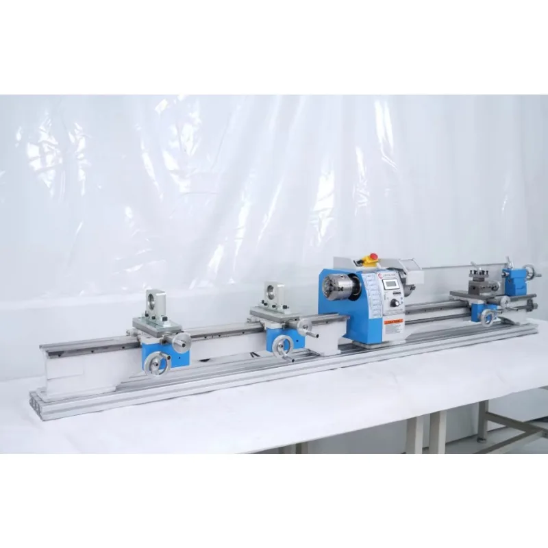 Double chuck billiard cue lathe variable speed improved  repair lathe