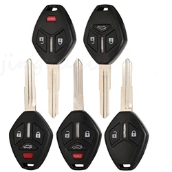 2/3/4 pulsanti sostituzione Smart Remote Car Key Shell Case Fob per Mitsubishi Lancer Outlander Endeavor Galant