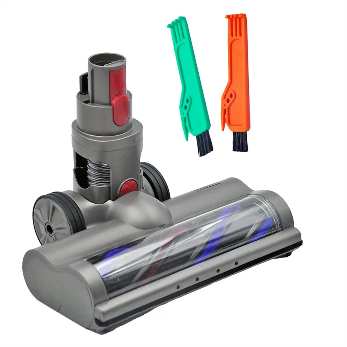 618 Mega Sale-Vacuum Electric Brush Head for V8 V9 V10 V11 V12 Vacuum Cleaner Replace Accessories 15W Copper Core Motor