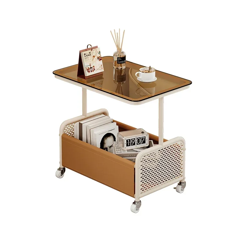 

Sofa side table removable living room small coffee table creative side cabinet