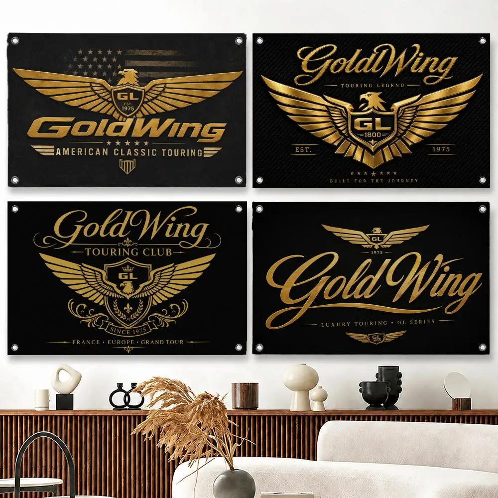 Brand Goldwing Flags flag Suitable For Party Club Outdoor Interior Wall Decoration Banner Fans Gift