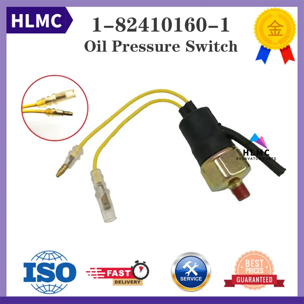 

1-82410160-1 1824101601 6BD1 Oil Pressure Switch Sensor EX200-1 EX200-2 EX200-3 EX200-5 Excavator Parts