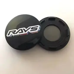 4pcs 66mm Rays Wheels Tires Center Hub Cap Car Rims Dust-proof Cover Hubcaps Emblem 65mm RAYS Auto Styling Accessories