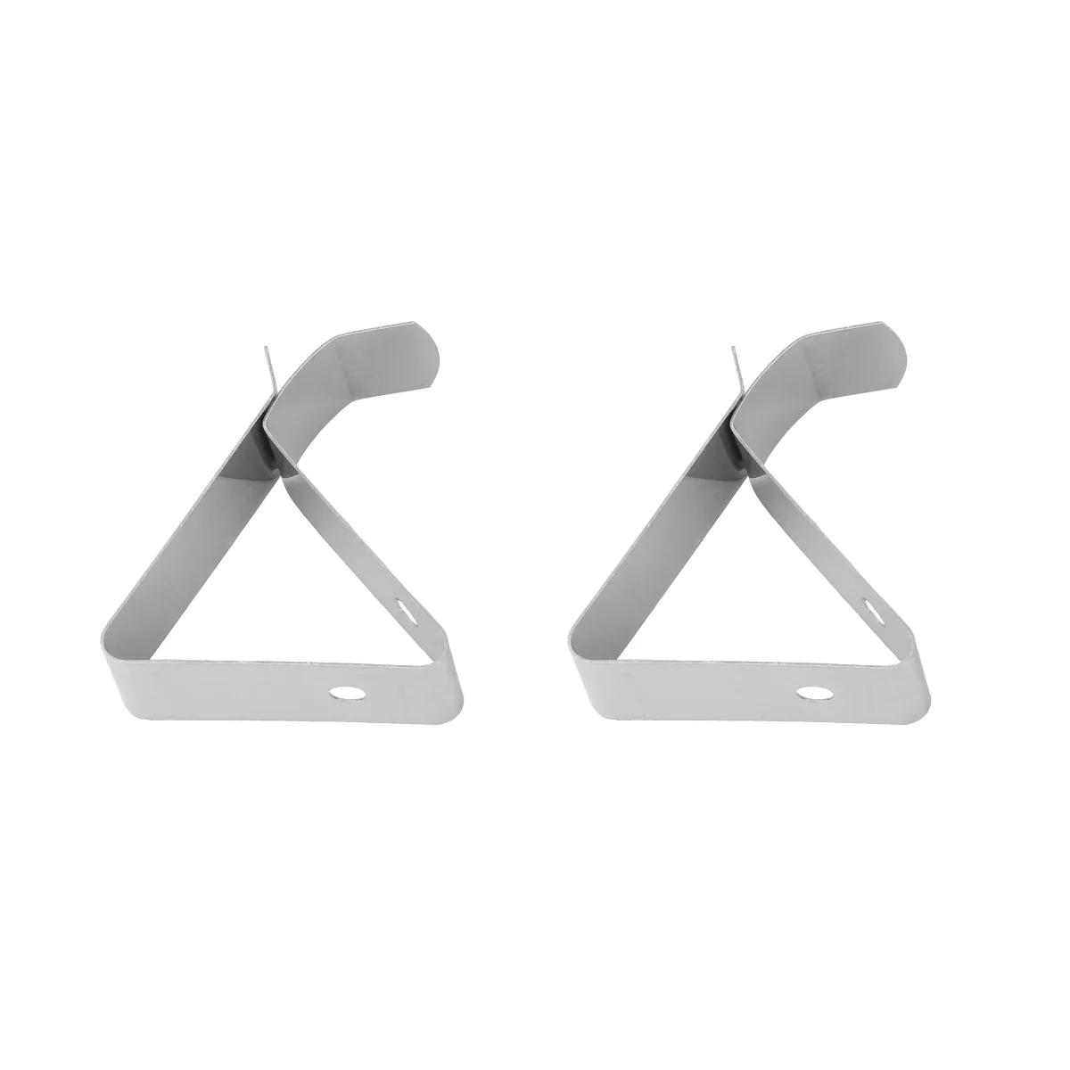 2 Pcs Food Grade Clip Holder Meat Thermometer Probe Stainless Steel Bracket Grill