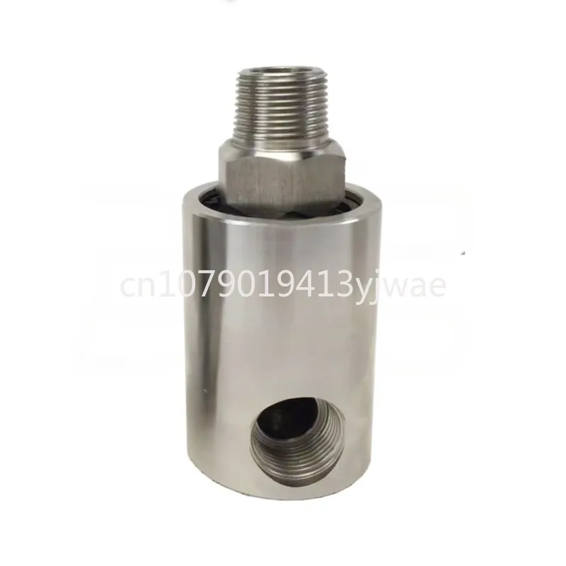 Stainless Steel Corrosion-Resistant High-Speed and High-Pressure Hydraulic Oil One-Way Rotary Universal Rotating Joint