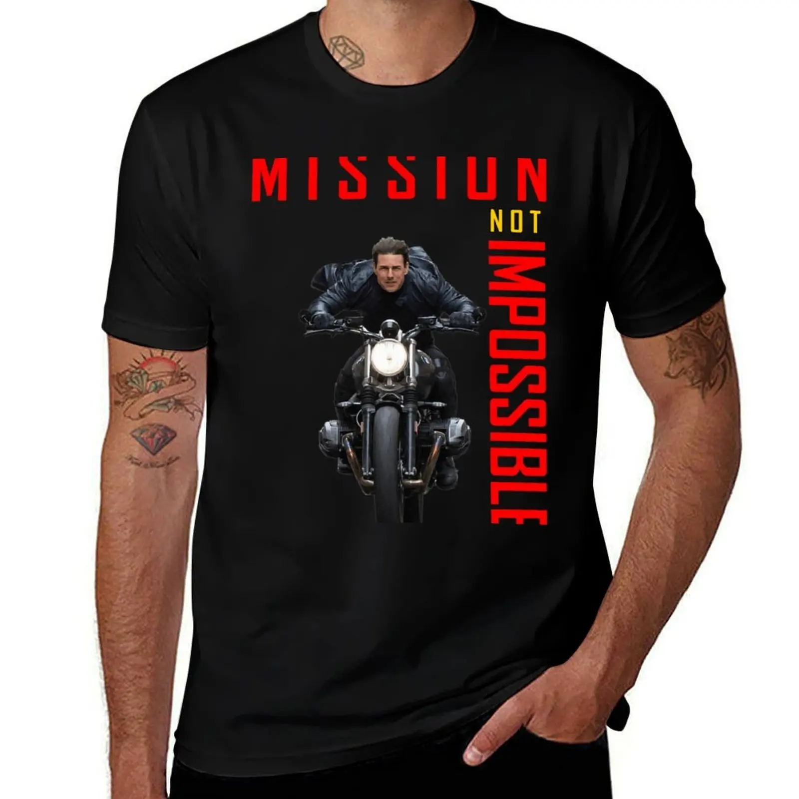 Camiseta con diseño genial de Mission Not Impossible, camiseta con tema navideño
