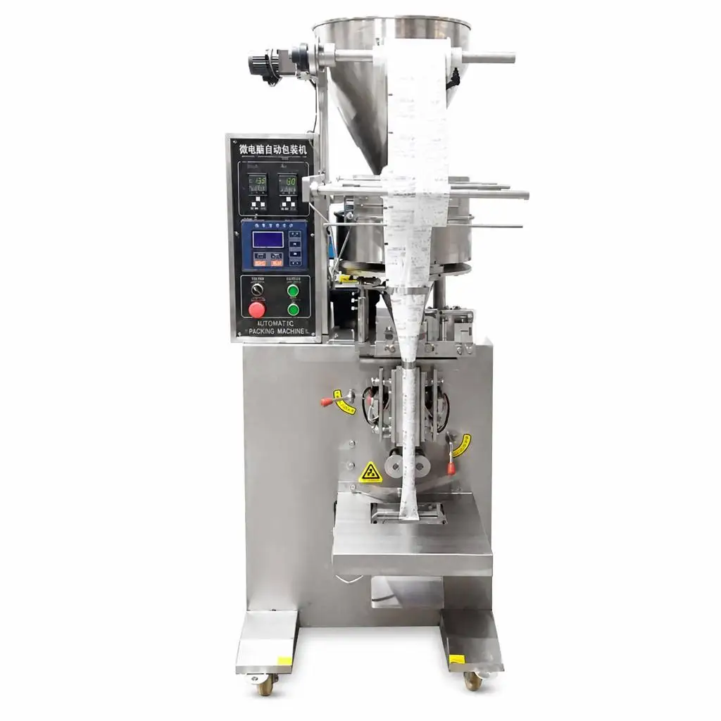 Stainless Steel Automatic VFFS Pouch Filling Machine (Three-Side Seal Microcomputer Control) For Milk/Water