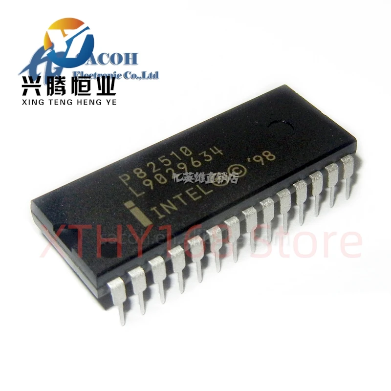 2PCS/lot New OriginaI P82510 or P8251A P8251AH or P82050 DIP-28 Asynchronous Serial Controller